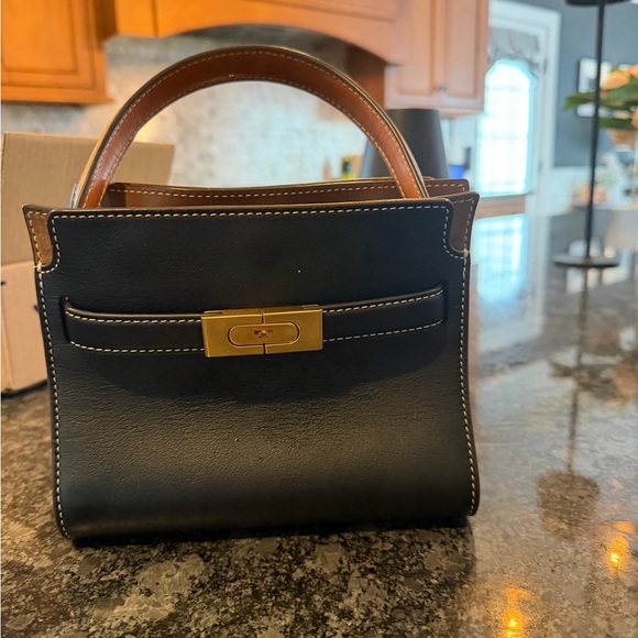 Tory Burch petit Lee RADZIWILL Black and Brown - Picture 6 of 8